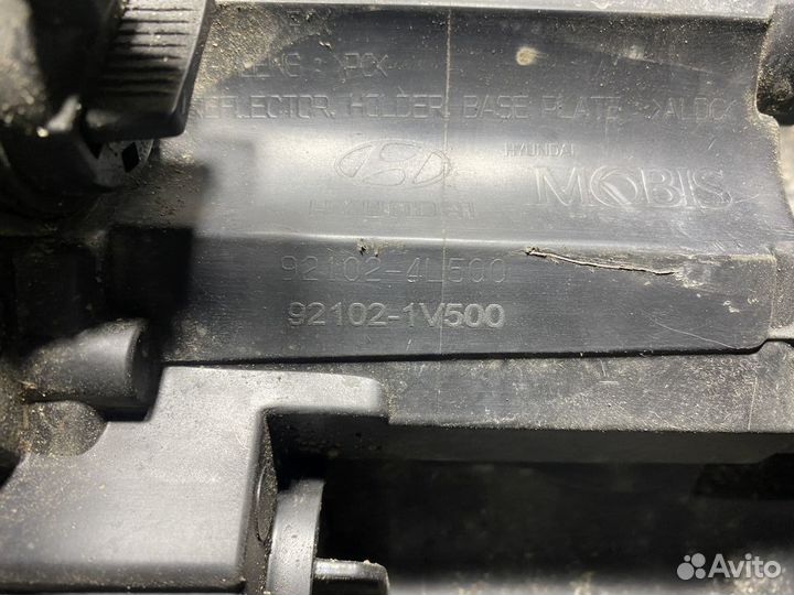 Фара Hyundai Solaris