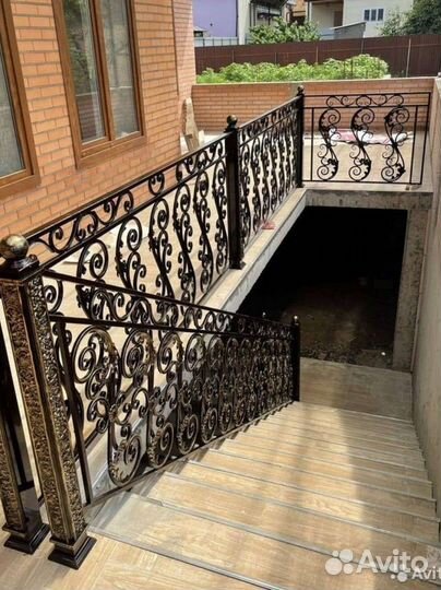 Кованые перила