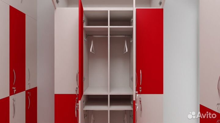 Шкафы для раздевалок