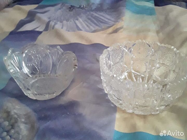 Хрустальная ваза