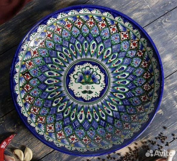 Узбeкская посyда ляган