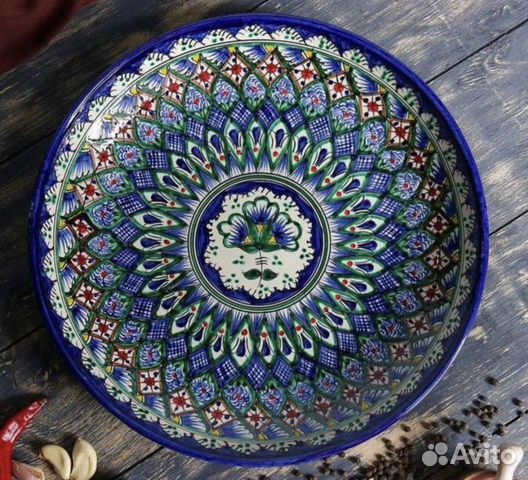 Узбeкская посyда ляган