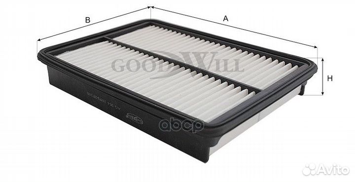 Фильтр воздушный AG364 Goodwill