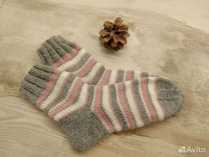 Вязанные носки