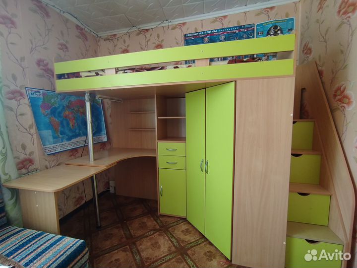 Кровать чердак