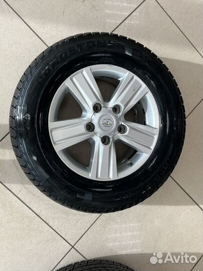 Комплект зимних колес toyota lc200