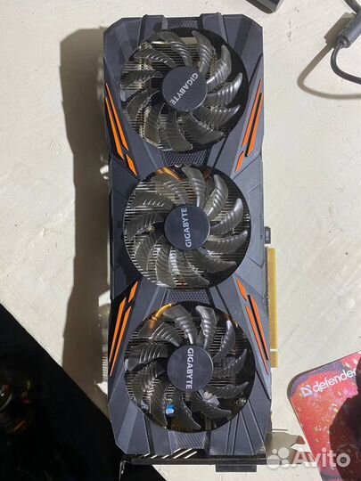 Видеокарта Gigabyte GTX 1070 Ti gaming 8gb