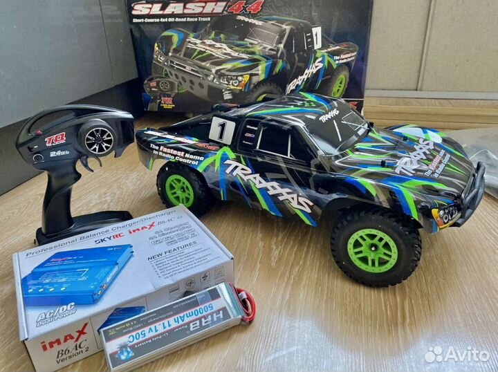 Новый Traxxas slash 4x4 коллекторный