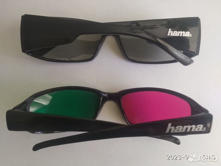 3D очки анаглифные и поляризационные, Hama