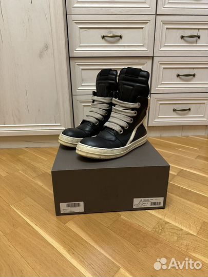 Rick owens geobasket jumbo lace оригинал