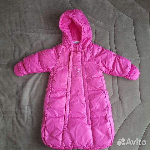 Комбинезон конвертик утепленый 62 демисезонный