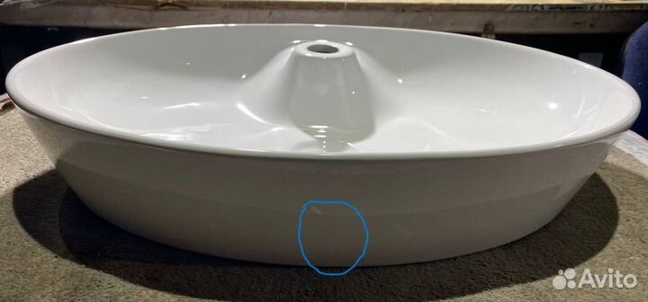 Раковина накладная на столешницу Gid N9436
