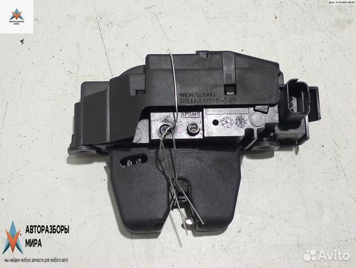 Замок багажника Peugeot 308 T9 2014 98047762080