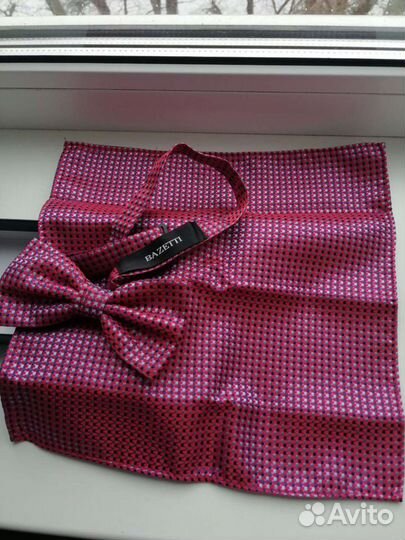 Бабочка галстук с платком