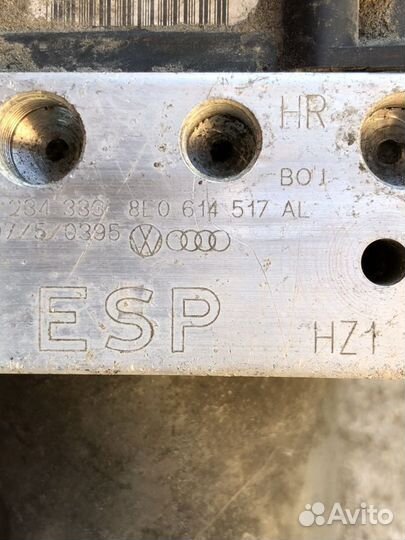 Блок ABS Audi A4 B7 8E0614517AL