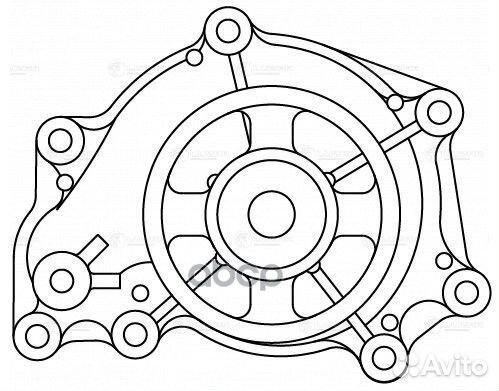 Насос водяной LWP1160 luzar