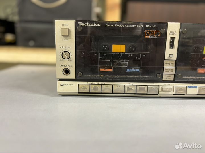 Кассетная дека technics rs-1w