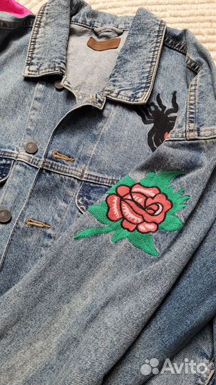 Джинсовая куртка ASOS в винтажном стиле