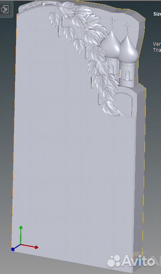 Модели памятников 3D для ритуальных агентств