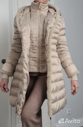 La reine blanche пуховик женский новый