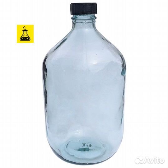 Бутыль банка стеклянная 10 л казацкий