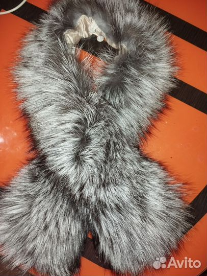 Мех воротник новый песец