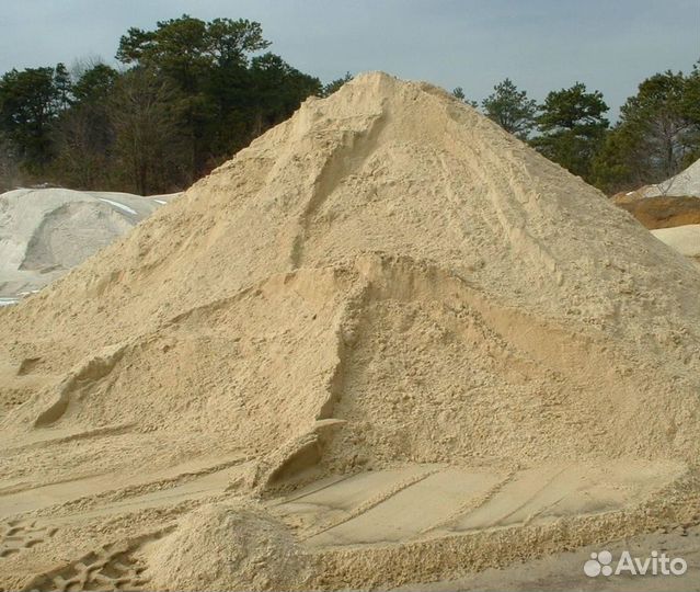 Песок карьерный