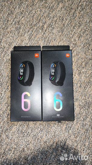 Коробки от mi band 6