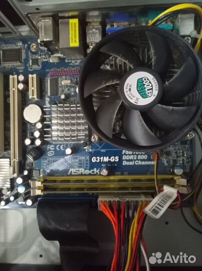 Материнская плата asrock 775+ q8400