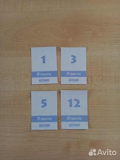 Наклейки муми-тролли Лента