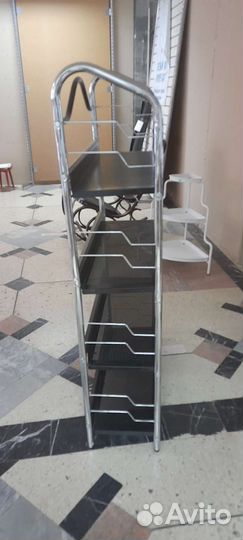 Стойка унивесальная металлическая с 4 полками