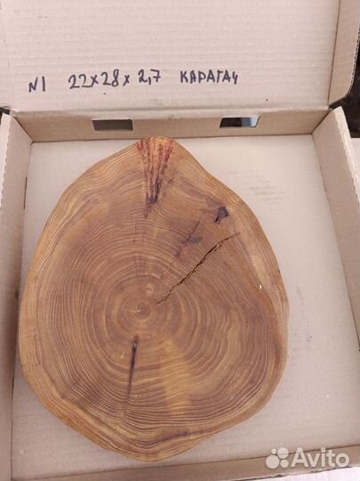 Доски из карагача для подачи горячих блюд