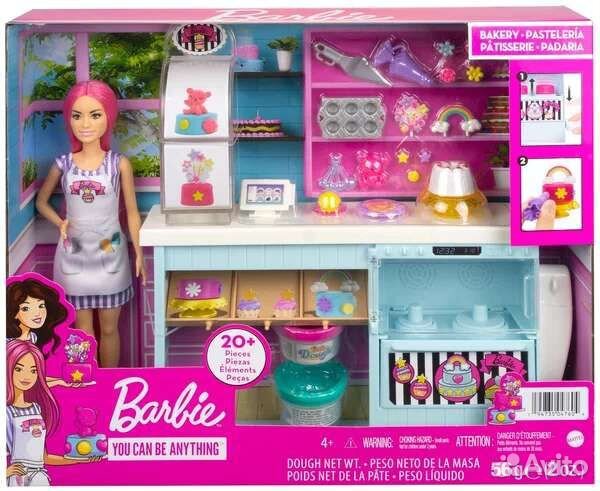 Барби кондитерская с куклой.новый