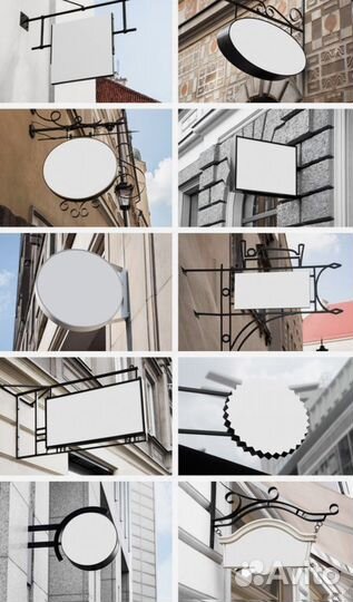 Вывески наружные и интерьерные