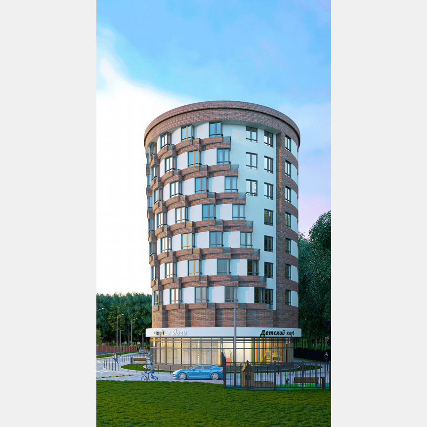 Апартаменты-студия, 23,7 м², 6/6 эт.