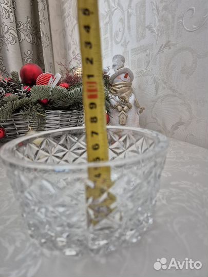 Хрустальная конфетница СССР