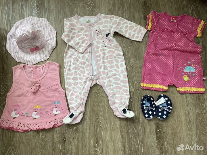 Пакет вещей на малышку