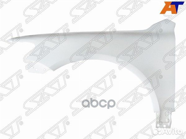 Крыло переднее VW touareg 03-07 LH пластик ST-V