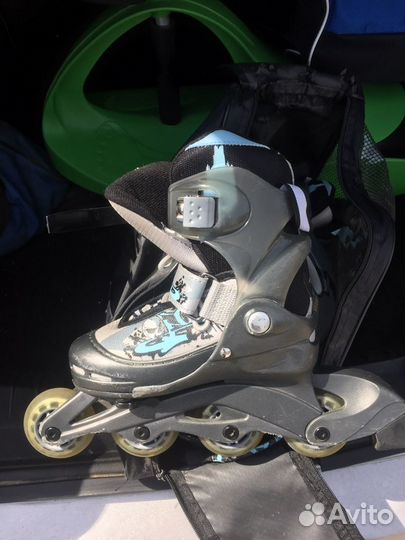 Ролики детские размер 30 -33 + зашита