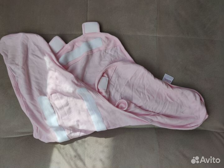 Спальный мешок для новорожденного на липучках