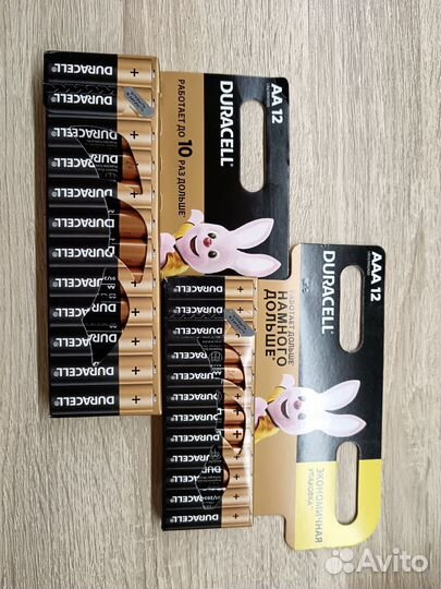 Батарейки duracell