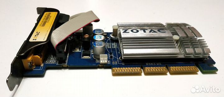 Видеокарта zotac ZT-62AA250-HSS AGP8x 256MB