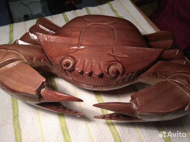 Краб шкатулка