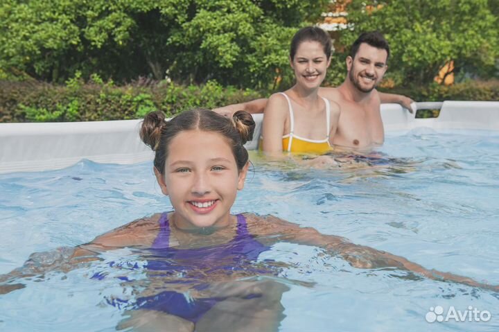 Бассейн каркасный