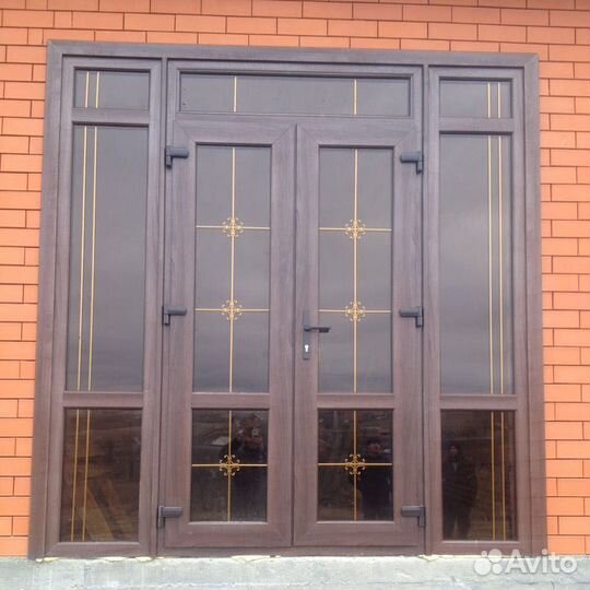 Пластиковые Витражи 400х290 108