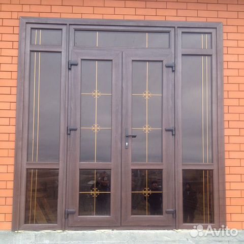 Пластиковые Витражи 400х290 108