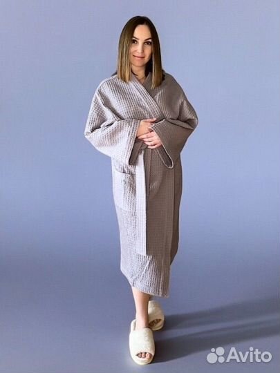 Халат вафельный