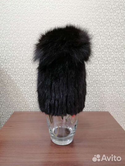 Шапка норковая женская