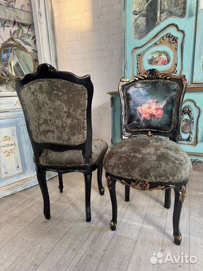 Стулья кухонные парные,Италия,Дерево