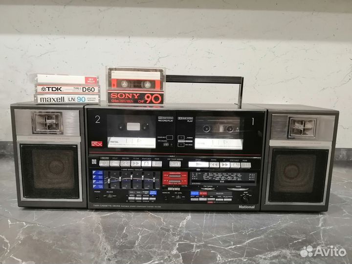 Магнитола, магнитофон National rx-c66f